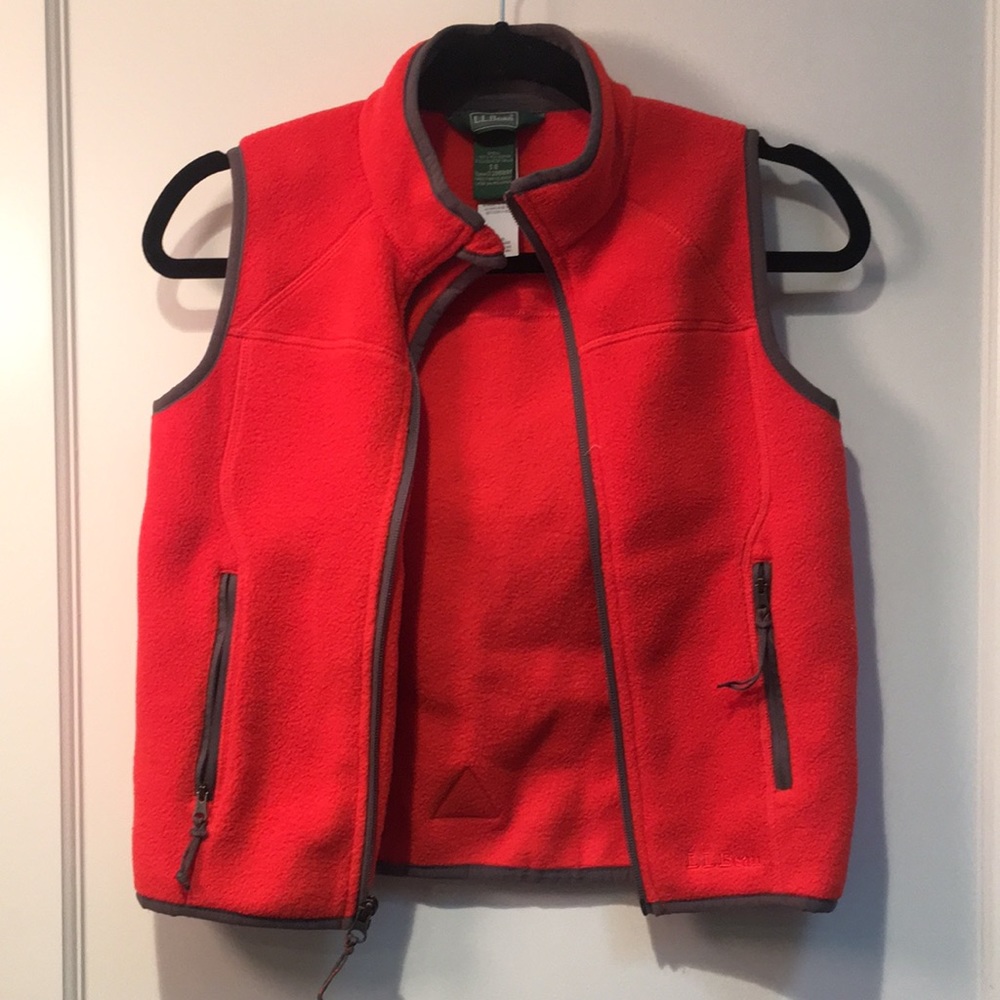 L.L Bean Bean kids vest